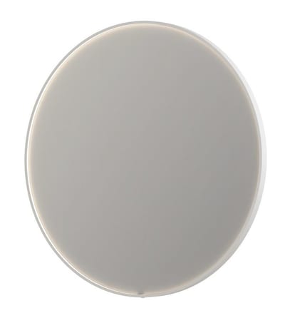 Sanibell INK SP24 Round Wall Mirror with Sensor, Matte White Frame, 1200 mm