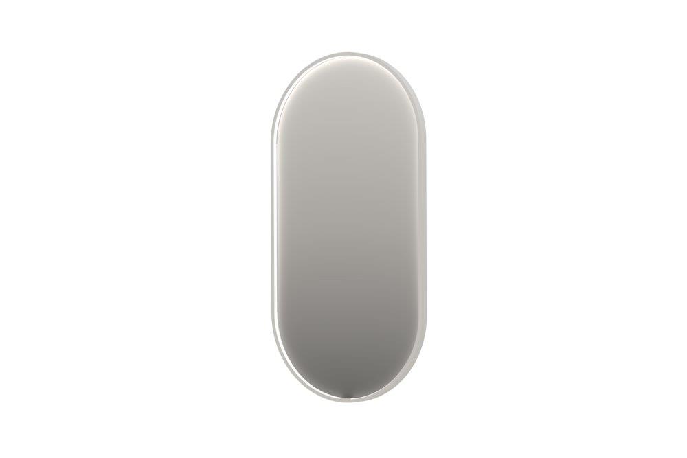 Sanibell INK SP28 Sensor Mirror with Anti-Fog matte white oval - 1000x500x40mm