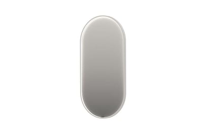 Sanibell INK SP28 Sensor Mirror with Anti-Fog matte white oval - 1000x500x40mm