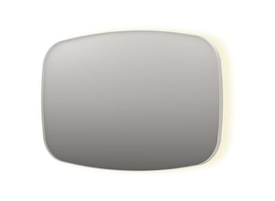 Sanibell INK SP30 Mirror with sensor and anti-fog - 800x1200x40 mm, matte white, ellipse