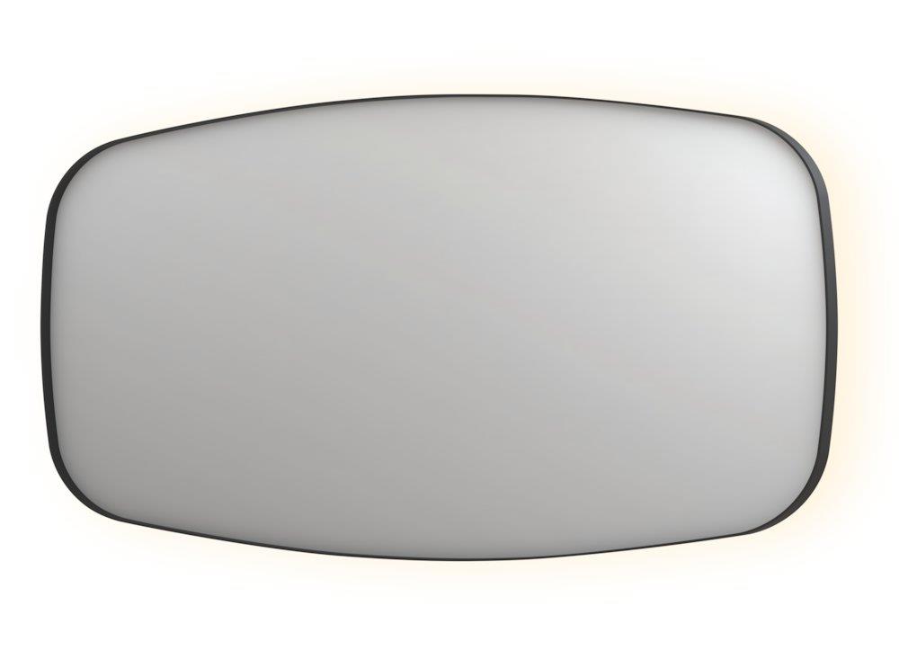 Sanibell INK SP30 Sensor Mirror with Anti-Fog - 1600 x 800 mm, Matte Black, Ellipse