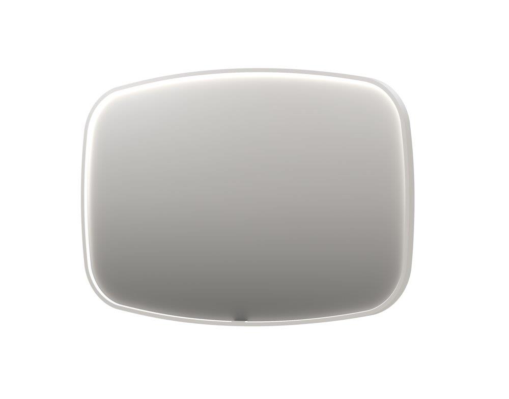Sanibell INK SP31 Mirror with Sensor and Anti-Fog Heater - 800 x 1200 mm, Matte White Ellipse Frame