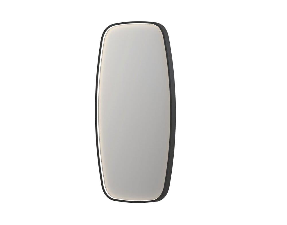 Sanibell INK SP31 Anti-Fog Mirror 800x400x40mm - Matte Black Ellipse, Framed Light