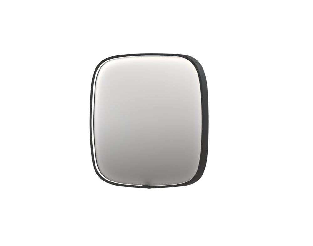 Sanibell INK SP31 Ellipse Mirror Matte Black - 800 x 800 mm