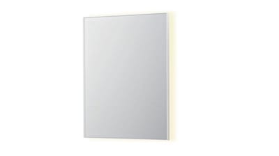 Sanibell INK SP32 Bathroom Mirror with Sensor and Anti-Fog, Matte White - 800 x 600 x 40 mm