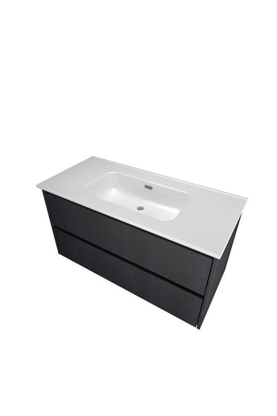 Sanibell Proline furniture package black oak, 1010 mm, black, assembled, 2 drawers