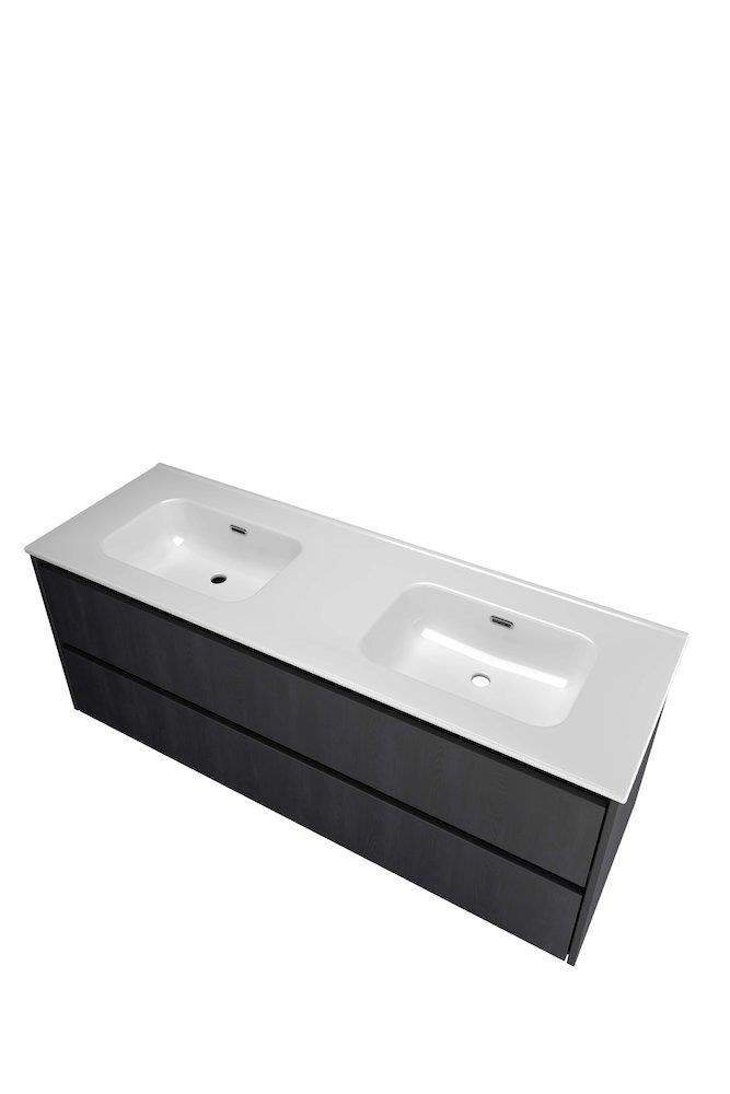 Sanibell Proline Furniture Package Black Oak - Melamine Décor, 1410x540x468mm, 2 Drawers