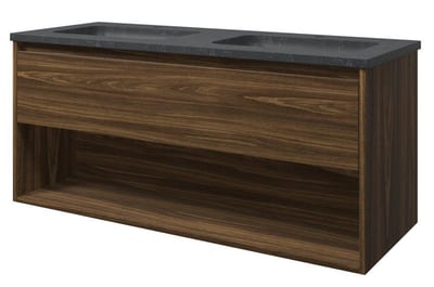 Sanibell Proline Furniture package cabana oak - melamine-coated, 1210x540x468mm