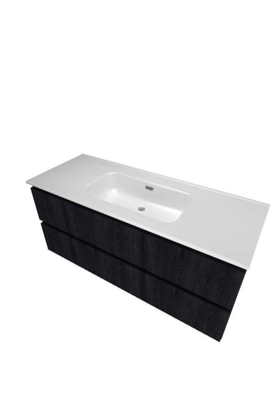 Sanibell Proline furniture package coal oak - melamine 1210x540x468mm, 2 drawers