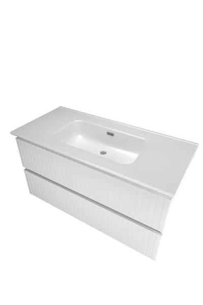 Sanibell Proline Bathroom Furniture Package 1010 x 540 x 468 mm, Matte White