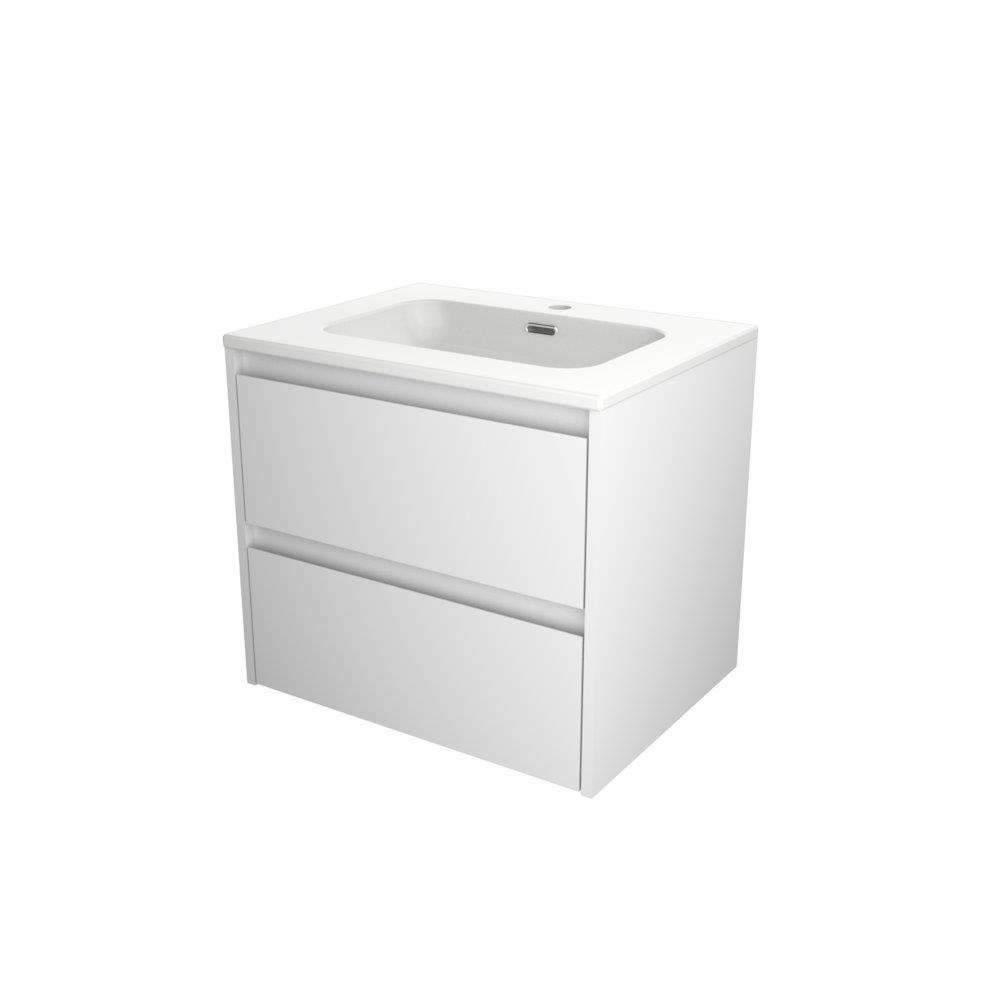 Sanibell Proline Furniture Package - lacquered matte white, 610x540x468 mm, 2 drawers