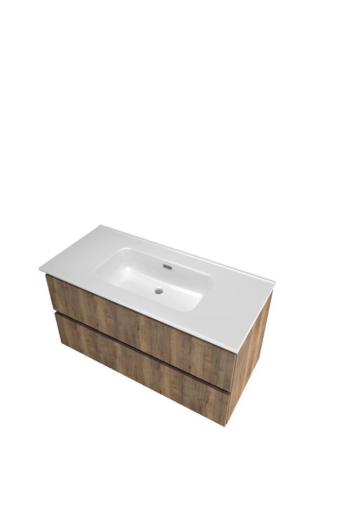 Sanibell Proline Furniture Package terra oak - 1010x540x468mm, 2 drawers, 1 basin