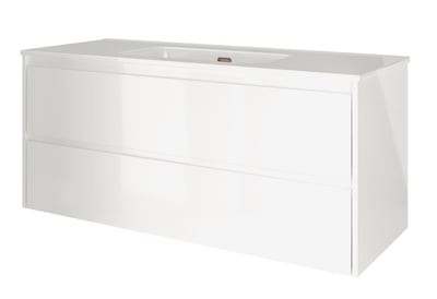 Sanibell Proline Furniture Package White High Gloss - 1210mm x 540mm x 468mm
