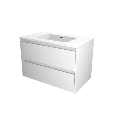 Sanibell Proline furniture package - lacquered white high gloss, 810x540x468 mm, assembled