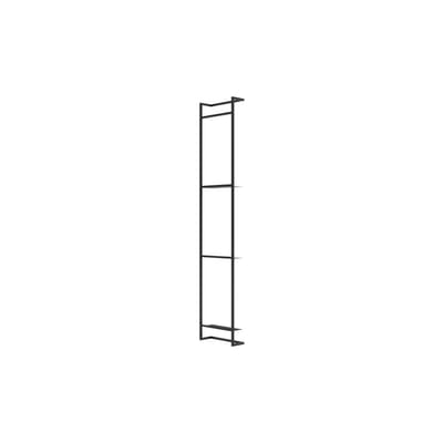 Sanibell Proline Steel Bathroom Frame 350 x 1690 mm Matte Black