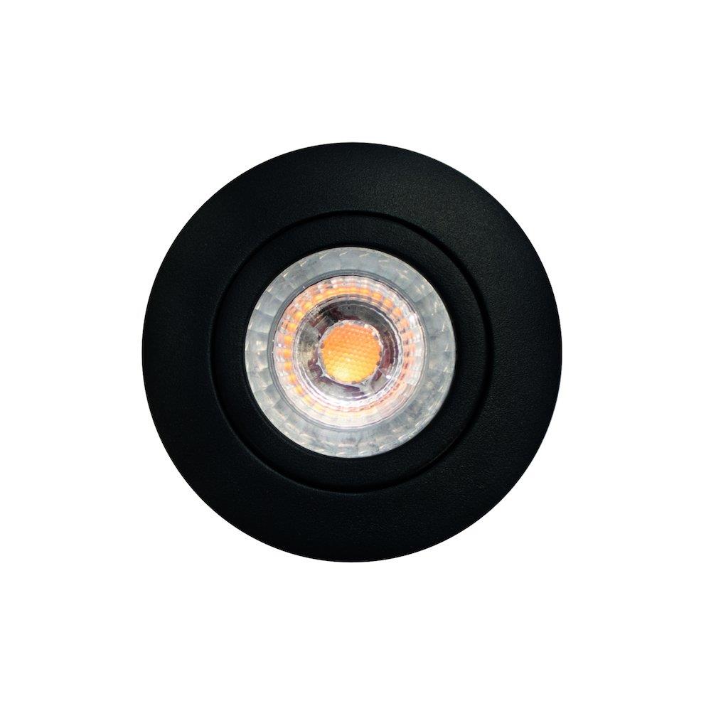 Scan Products Luna Low profile 2.0 LED Downlight matt black - 930 - Warm white, 490LM, 75mm, 88mm, 5.9W
