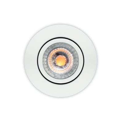 Scan Products Luna Low profile 2.0 LED Downlight matt white - 927 - Warm white, 460LM, 75mm, 88mm, 5.9W