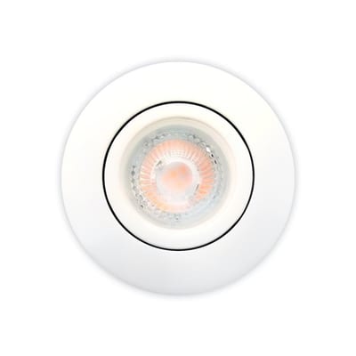 Scan Products Luna Quick install 2.0 LED Downlight matt white - 930 - Warm white, 385LM, 75mm, 88mm, 5W