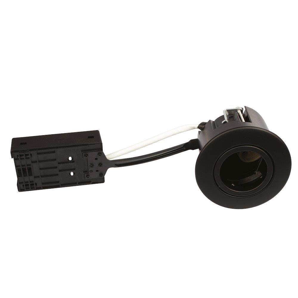 Scan Products Luna Quick install Downlight matt black - GU10, 75mm, 88mm, 230V