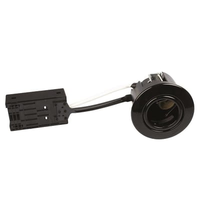 Scan Products Luna Quick install SS316 Downlight black - GU10, 75mm, 88mm, 230V