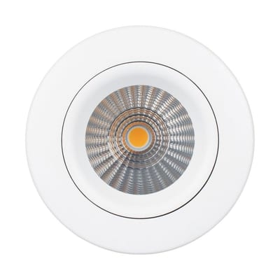 Scan Products Sabina LED Downlight matt white - 918 - 930 - Warm white, 460LM, 95mm, 8W