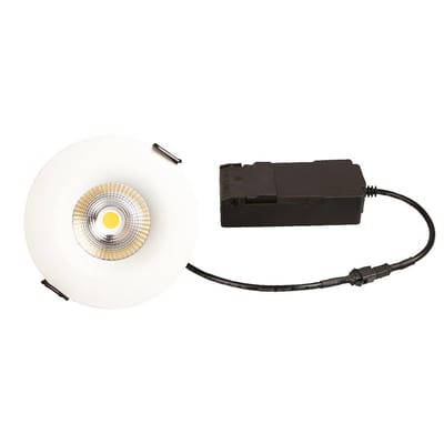 Scan Products Sabina Low profile Fixed LED Downlight matt white - 927 - Warm white, 375LM, 75mm, 95mm, 5.4W