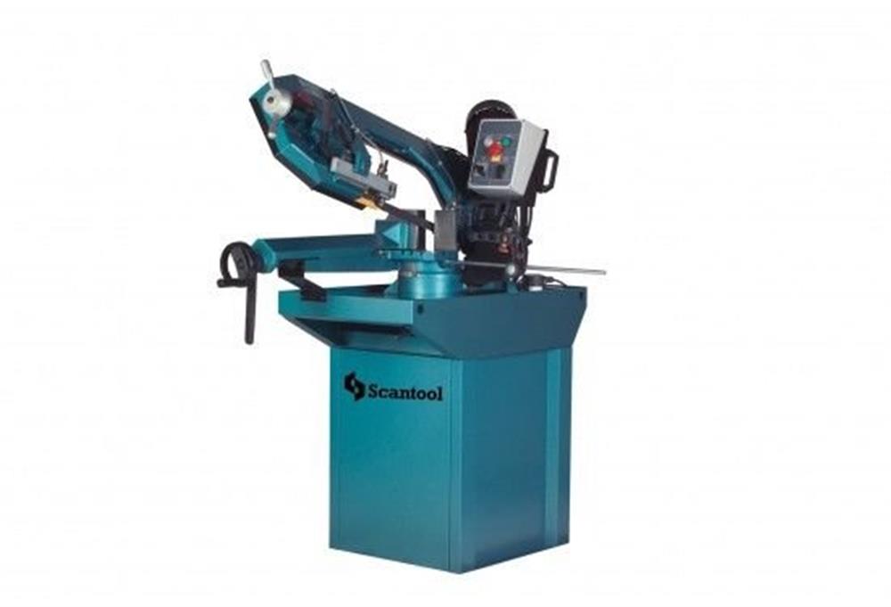 Scantool 280GSHT Band saw manual - 0,75kW, 225mm, 2450X27X0,9mm, 0°- 60°, 35/70M/min