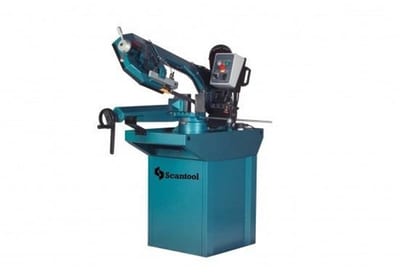 Scantool 280GSHT Band saw manual - 0,75kW, 225mm, 2450X27X0,9mm, 0°- 60°, 35/70M/min
