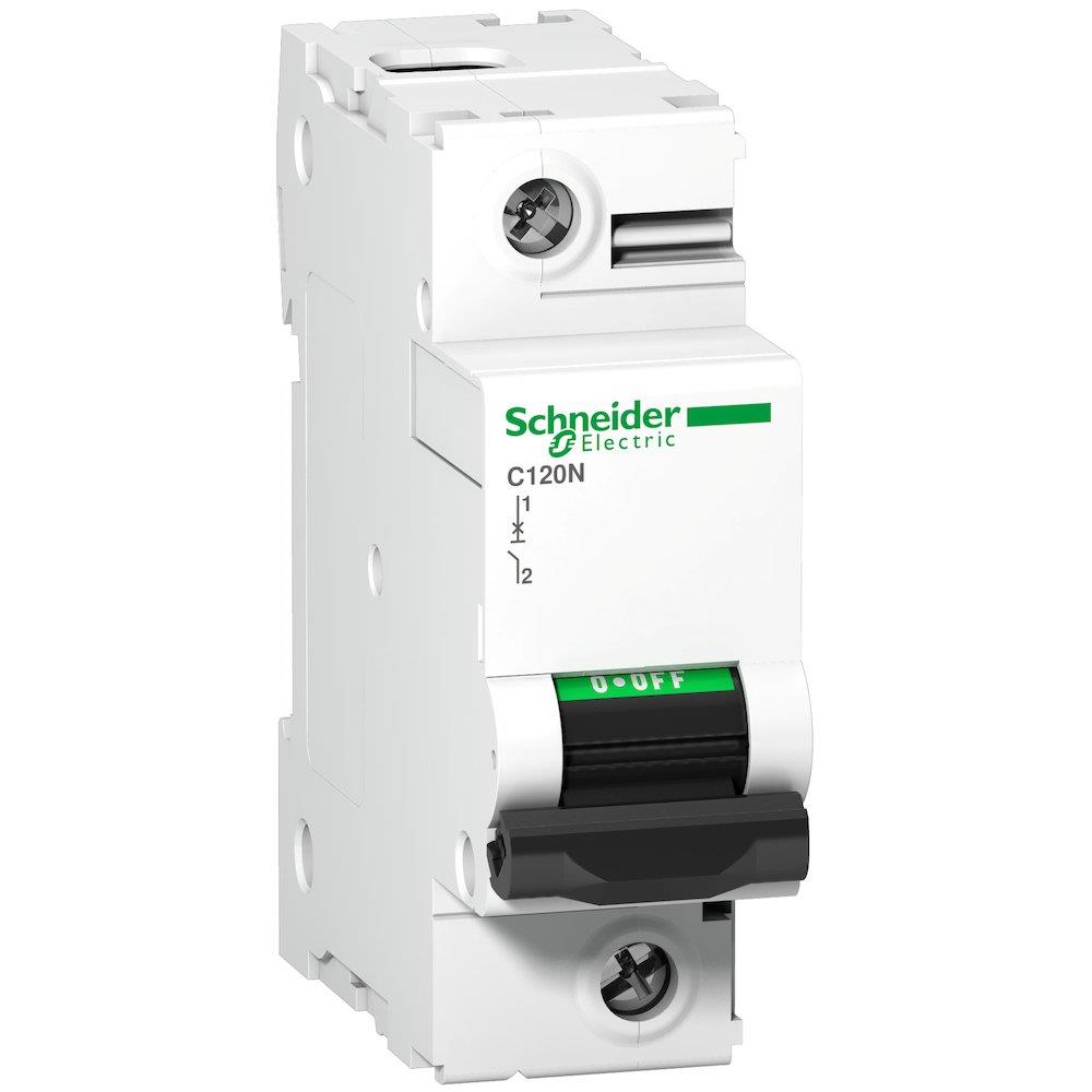 Schneider ACTI9 C120H Circuit breaker - ACTI9 C120, 80A, 1P, D