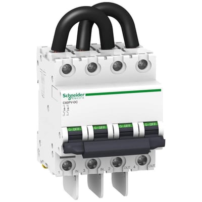 Schneider ACTI9 C60PV-DC Circuit breaker - ACTI9 C60, 15A, 2P, B