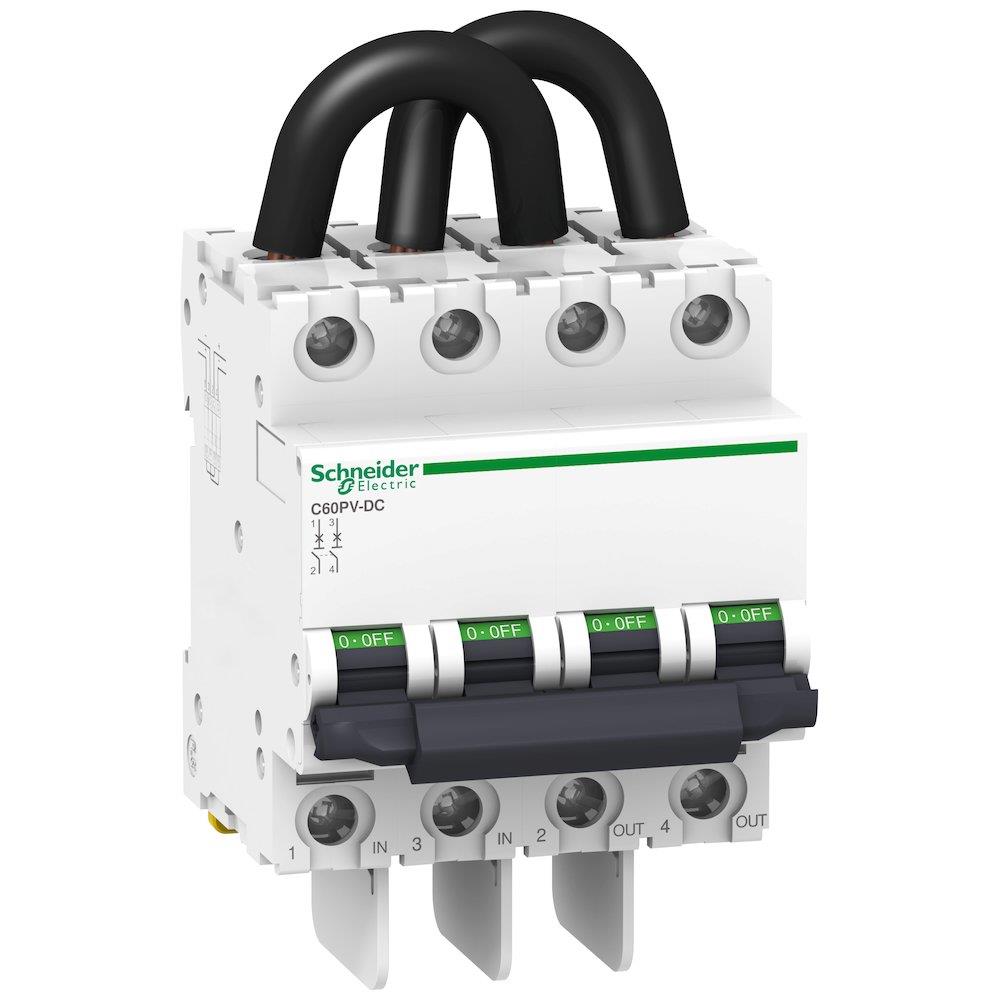 Schneider ACTI9 C60PV-DC Circuit breaker - ACTI9 C60, 25A, 2P, B