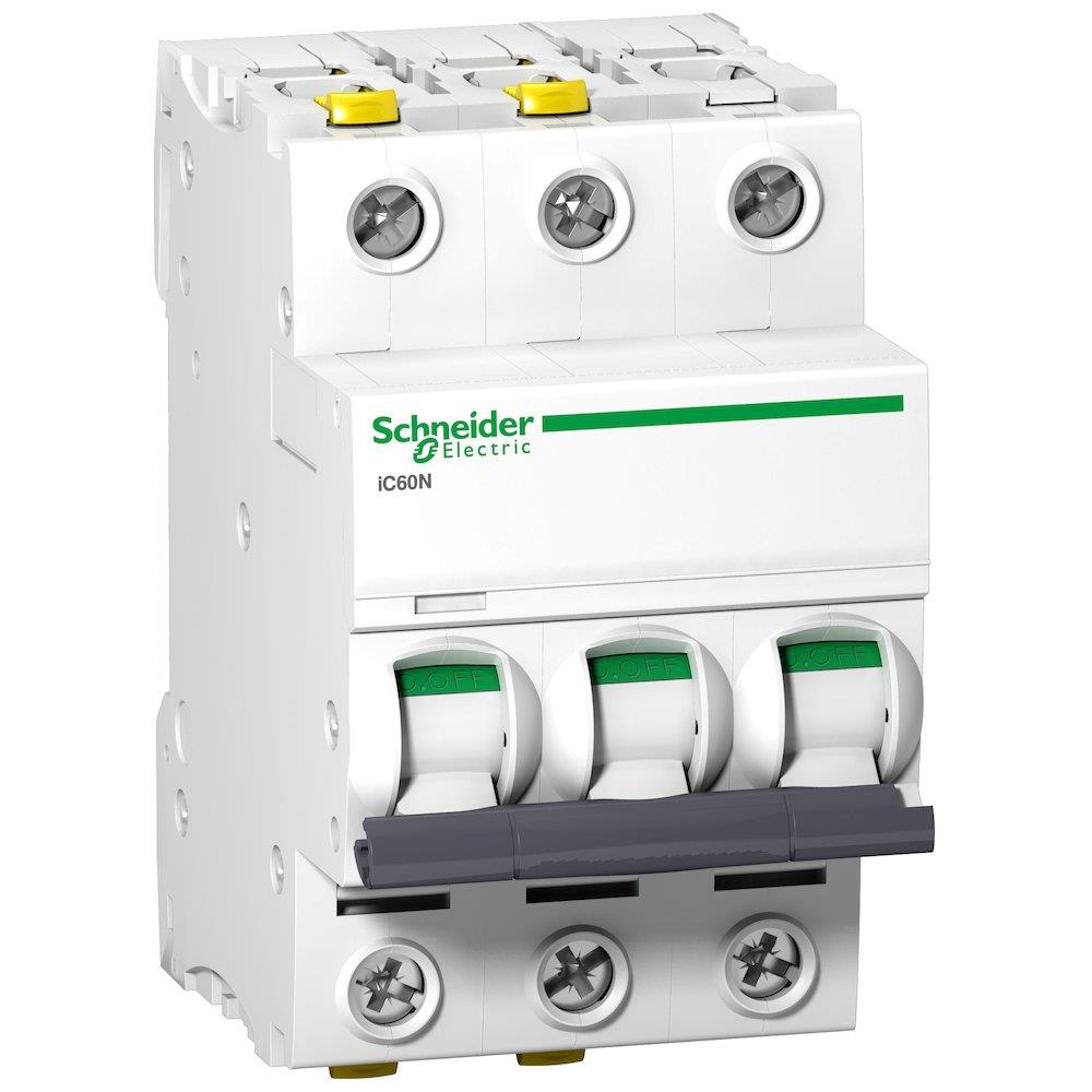 Schneider ACTI9 IC60N Circuit breaker - ACTI9 IC60, 0.5A, 3P, C