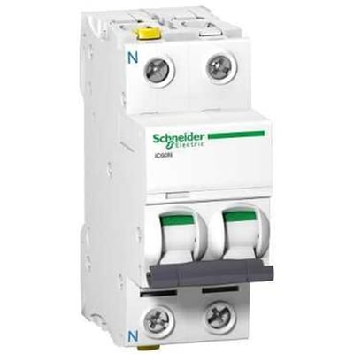 Schneider ACTI9 IC60N Circuit breaker - ACTI9 IC60, 10A, 1P + N, C