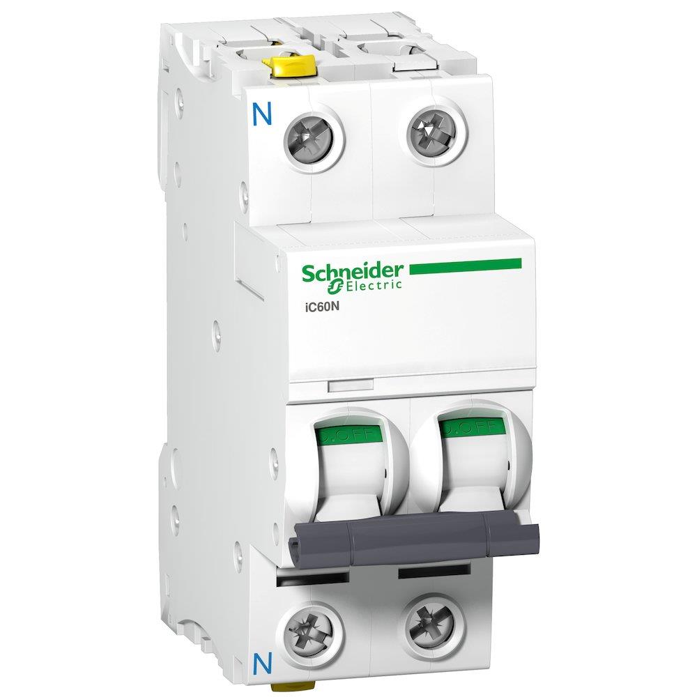 Schneider ACTI9 IC60N Circuit breaker - ACTI9 IC60, 13A, 1P + N, B