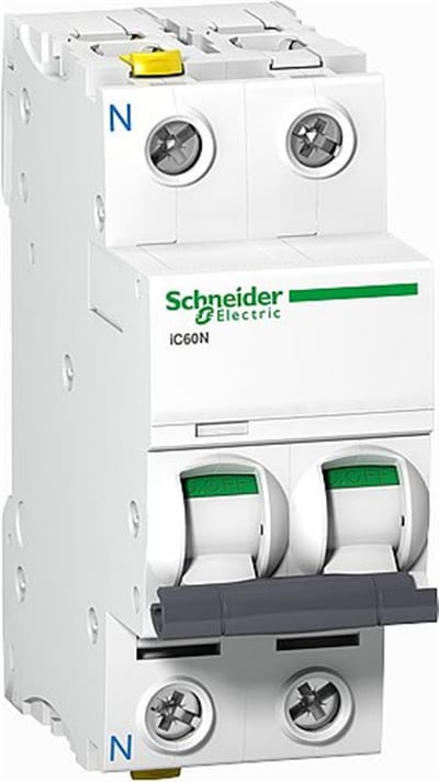 Schneider ACTI9 IC60N Circuit breaker - ACTI9 IC60, 13A, 1P + N, C
