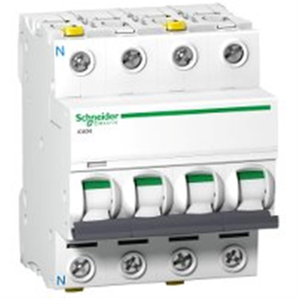 Schneider ACTI9 IC60N Circuit breaker - ACTI9 IC60, 13A, 3P + N, C