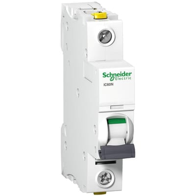 Schneider ACTI9 IC60N Circuit breaker - ACTI9 IC60, 16A, 1P, B
