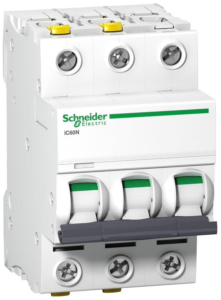 Schneider ACTI9 IC60N Circuit breaker - ACTI9 IC60, 40A, 3P, C