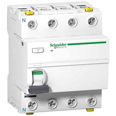 Schneider ACTI9 iID-RCCB Residual current circuit breaker PFI - ACTI9 iID-RCCB, 100A, 4P, A, 300MA