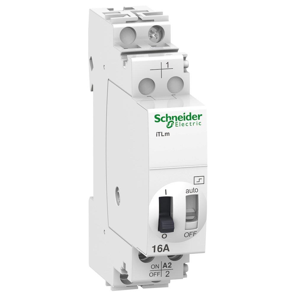Schneider ACTI9 iTLM Flip relay - ACTI9 iTL, 230V, 16A, 1NO