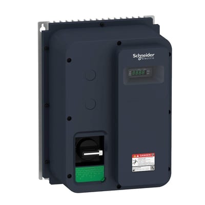 Schneider ATV320 Frequency Converter with switch - IP 65, 400V, 1.5kW