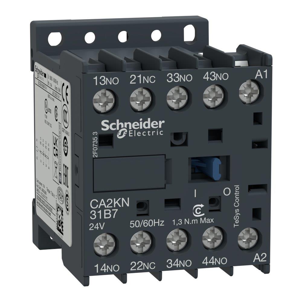 Schneider CA2K Control Relay - TeSys K, 3NO - 1NC, 48V