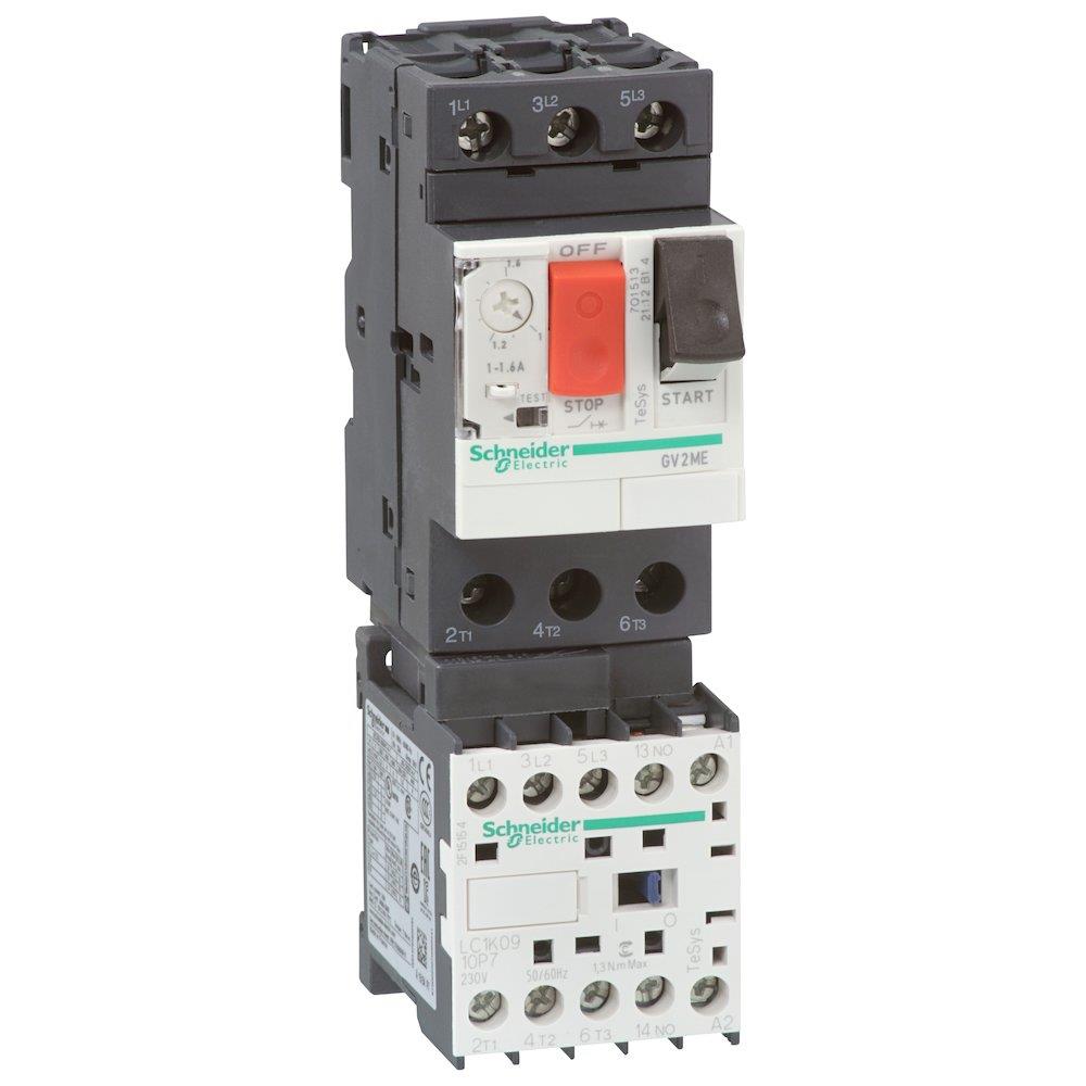 Schneider GV2ME Combination Starter - 24V 3389110948639