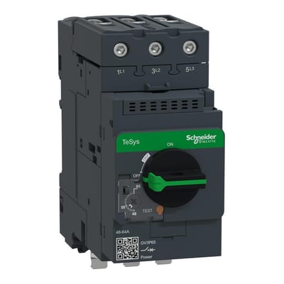 Schneider GV3P Motor Protection - TeSys D, 48-65A
