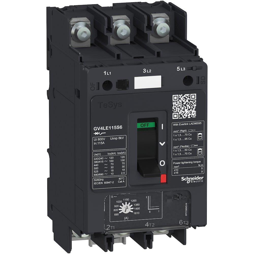 Schneider GV4LE Motor Protection - TeSys D, 25A