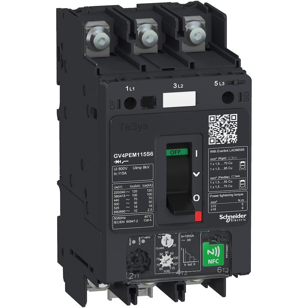 Schneider GV4PEM Motor Protection - TeSys D, 7A