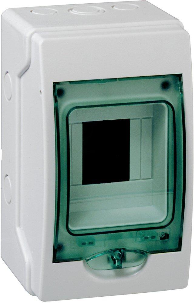 Schneider Kaedra Group Panel grey - 1 x 4 Module