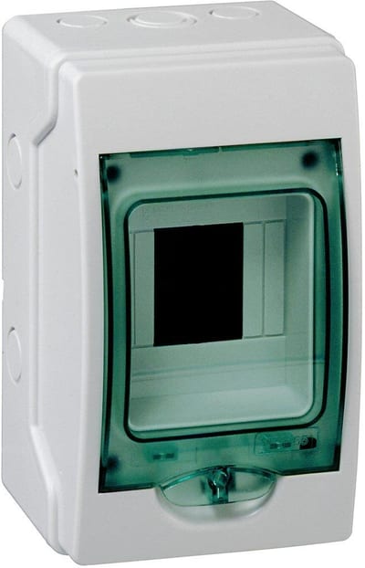 Schneider Kaedra Group Panel grey - 1 x 4 Module