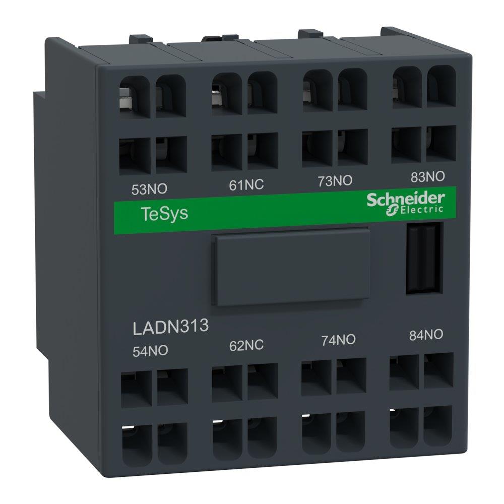 Schneider LADN Auxiliary Block - TeSys D, 3NO - 1NC 3389110821277