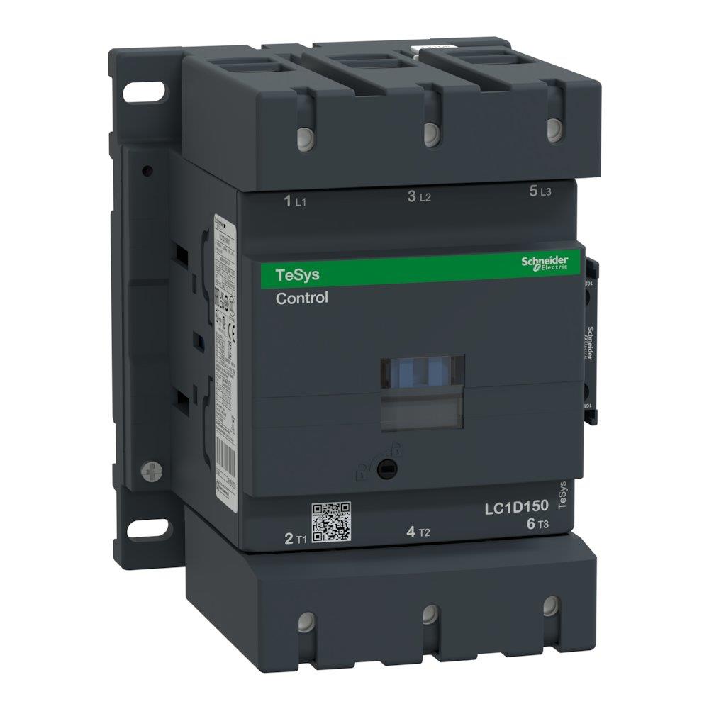Schneider LC1D Contactor - TeSys D, 150A, 3P, 48 ACV